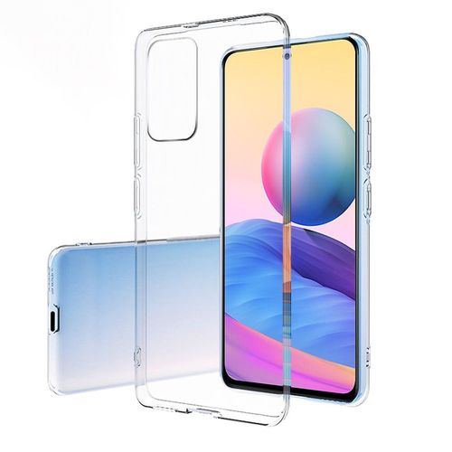 Coque Silicone Pour Xiaomi Redmi Note 10 5g 6.5" Gel Ultraslim Et Ajustement Parfait - Transparent