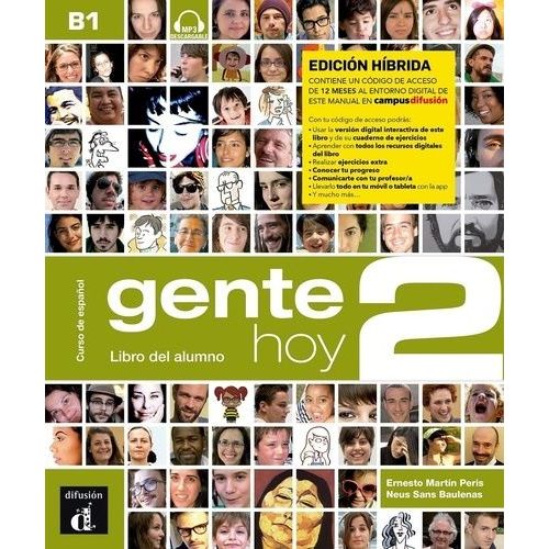 Curso De Espanol Gente Hoy 2 B1 - Libro Del Alumno