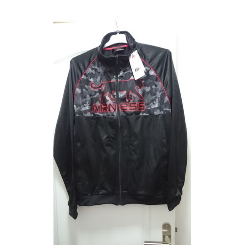 Veste Airness Noire Et Rouge Zippee Taille L