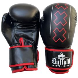 Gants De Boxe Buffalo Winner Noir Et Rouge 14oz
