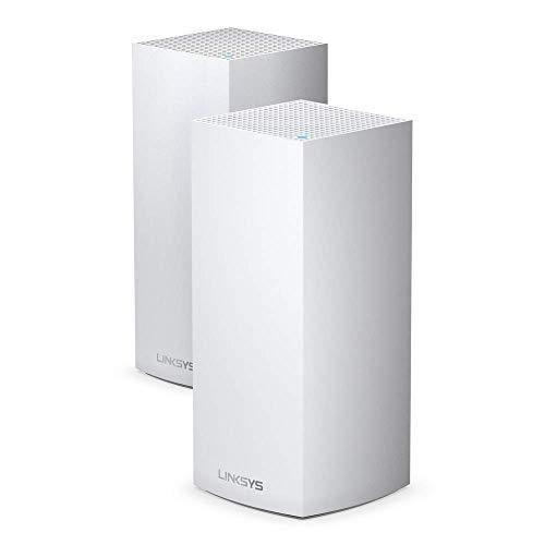 Linksys Routeur filaire MX8400 Velop TriBand WiFi 6 mesh (AX4200 Routeur/Extendeur WiFi sans fil jusqu à 525 m² et vitesse 3,5 fois plus élevée pour