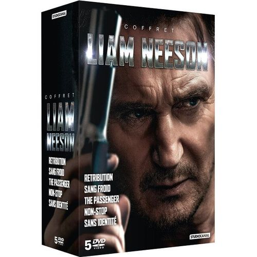 Coffret Liam Neeson : Retribution + Sang Froid + The Passenger + Non-Stop + Sans Identité