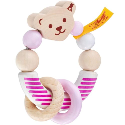 Hochet Ours Steiff Rose