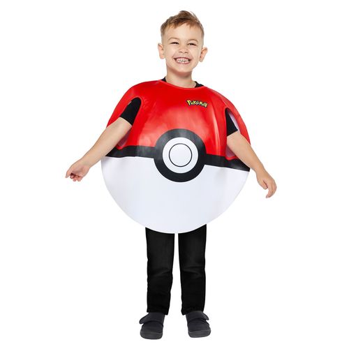 Déguisement Pokéball Pokémon Enfant - Taille: 8 - 12 Ans (128-152cm)