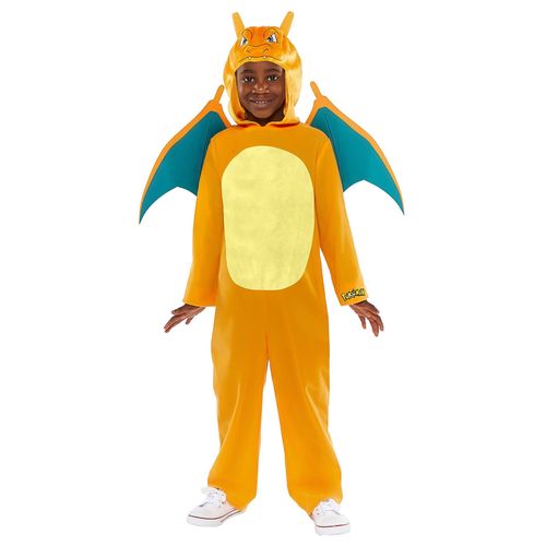 Déguisement Dracaufeu Pokémon Enfant - Taille: 10 - 12 Ans (146 Cm)