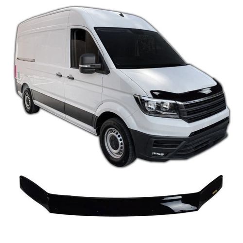Déflecteur De Capot - Scoutt - Volkswagen Crafter - Abs Plastique - Installation Facile - Noir