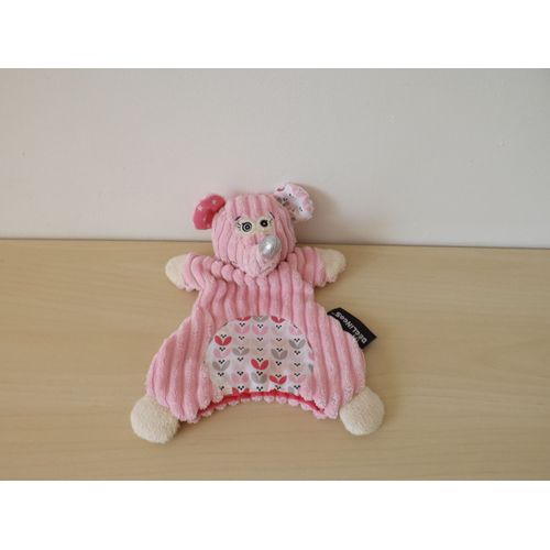 Doudou Souris Rose Déglingos