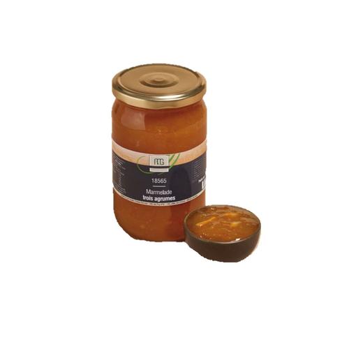 Marmelade 3 Agrumes - Maison Des Gourmets - Pot 850g