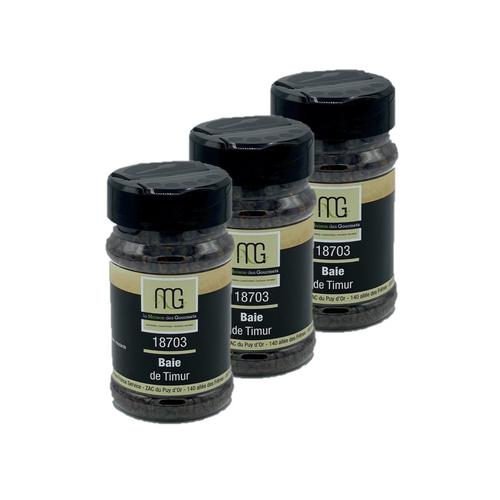 Lot 3x Baie Timur / Poivre De Timut - Maison Des Gourmets - Boîte 90g