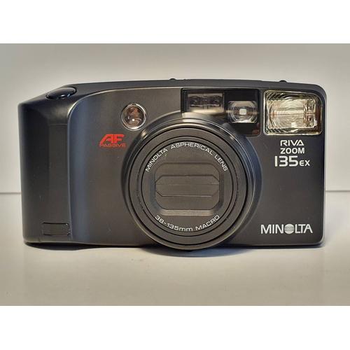 Minolta Riva Zoom 135ex - 38-135mm f/3,5-9,2 135 EX AF Passive - Point & Shoot