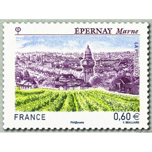 Timbre De 2012 Epernay - Marne - 4645