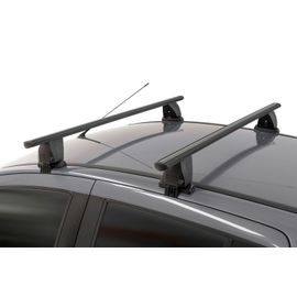 Barres De Toit Profilées Aluminium Noir Pour Bmw Serie 5 Touring Break - 5 Portes - De 2003 À 2010