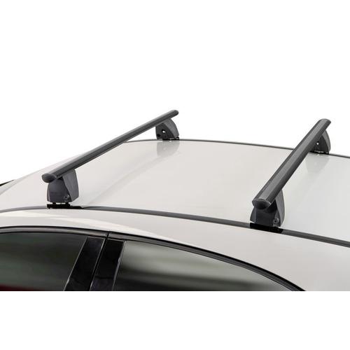 Barres De Toit Profilées Aluminium Noir Pour Subaru Levorg - 5 Portes - Dès 2014