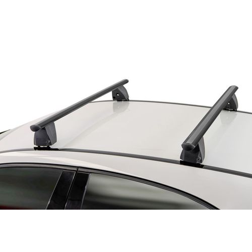 Barres De Toit Profilées Aluminium Noir Pour Hyundai I20 - 3/5 Portes - De 2014 À 2020