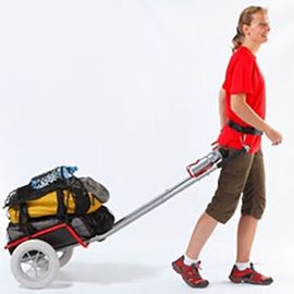 Adaptateur Pour Transformer Le Chariot De Randonnée Pour Vélos En Chariot De Randonneur