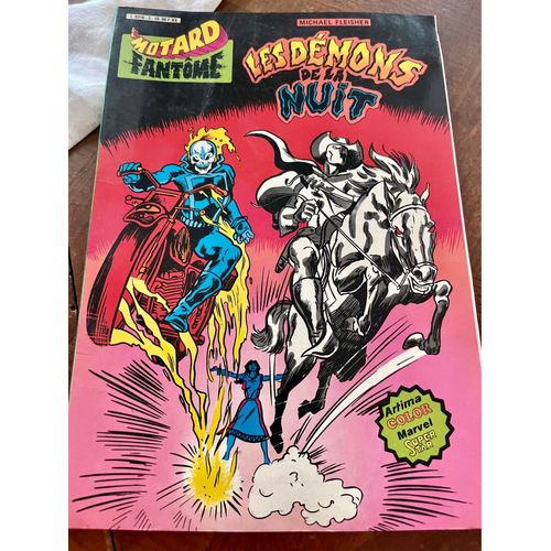Le Motard Fantôme N.3 Les Démons De La Nuit Aredit Marvel Super Star