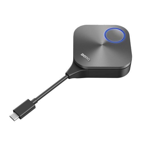 BenQ TWY31 - Adaptateur de diffusion en continu de support réseau - USB-C - Wi-Fi 5 - gris argenté
