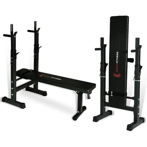 Banc De Musculation Multifonction Pliant Et Inclinable Avec Support Pour Haltère