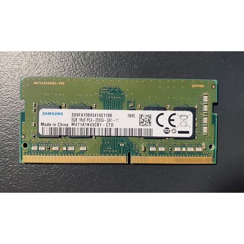 RAM SO-DIMM Samsung 8GB 1Rx8 PC4-2666V-SA1-11 / M471A1K43CB1-CTD