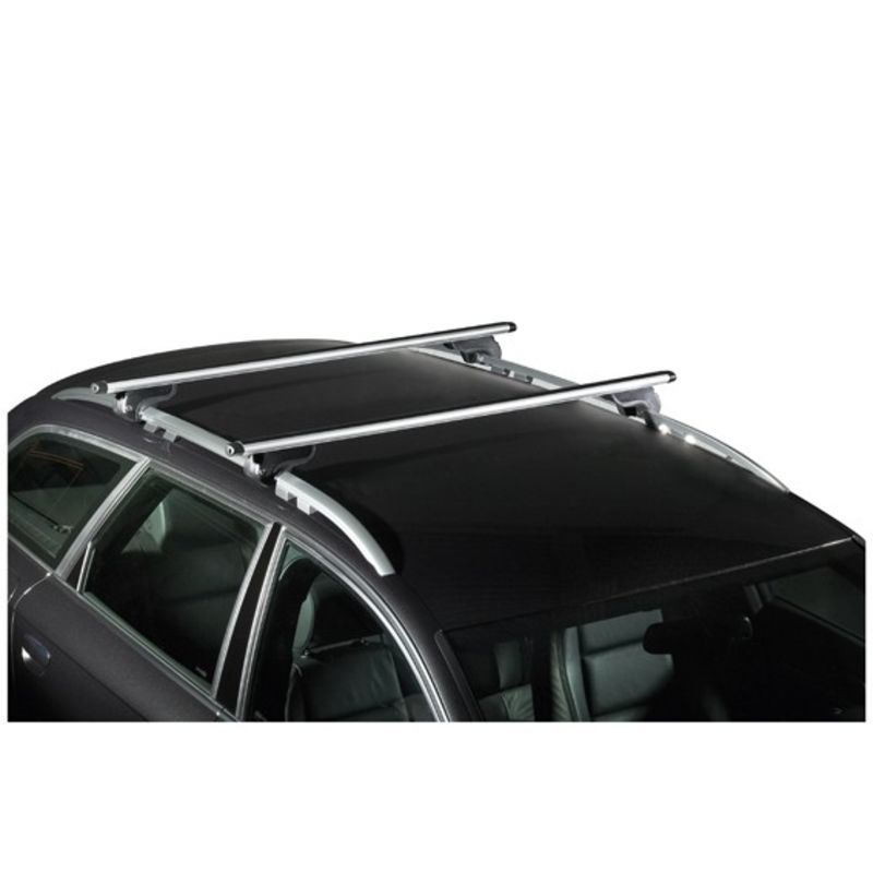 Barres De Toit Aluminium Pour Mercedes Glk Dès 2008 - Avec Barres Longitudinales