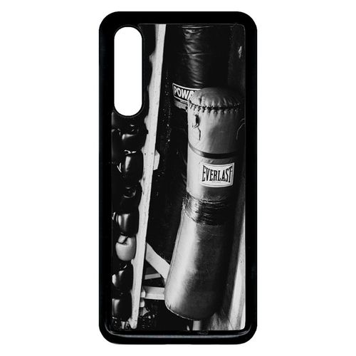 Coque Xiaomi Mi 9 - Sac De Boxe Black And White - Noir