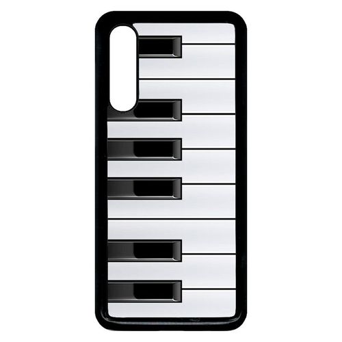 Coque Xiaomi Mi 9 - Touche De Piano Noir Et Blanc - Noir