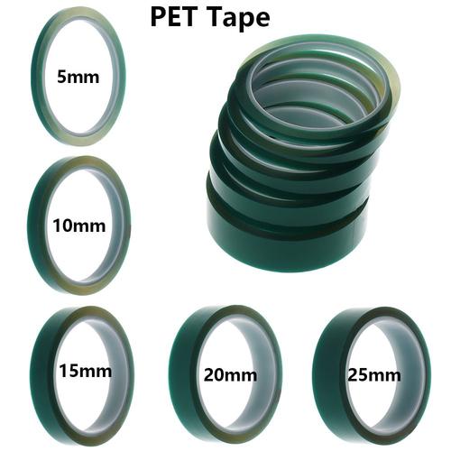 Nouveau 33m haute température bande adhésive Super longue bande pour animaux de compagnie soudure galvanoplastie vert outil ruban Anti statique peinture ruban