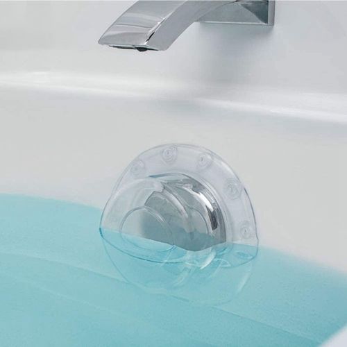 Bouchon de baignoire pour salle de bain, couvercle de vidange de débordement, joint à ventouse, bouchon de baignoire pour bain plus profond pour salle de bains
