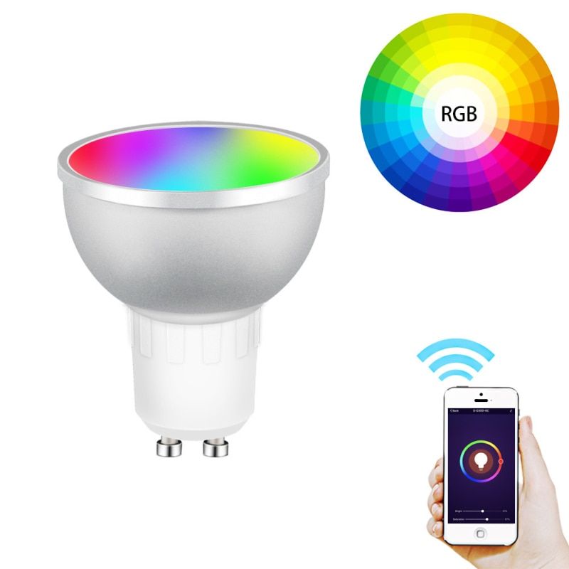 Tuya Smart Lampe Wifi Ampoule 5w Changeant La Couleur Rvb Le... - 2