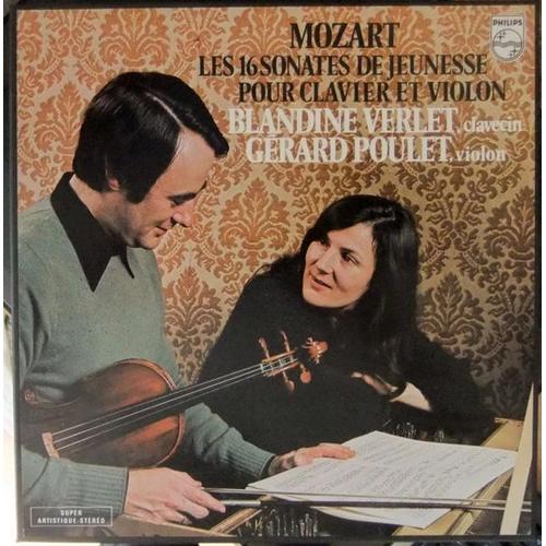 Mozart: Les 16 Sonates De Jeunesse Pour Clavier Et Violon