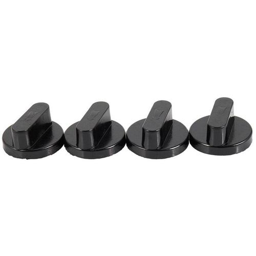 Lot de 4 boutons de rechange pour cuisinière à gaz, faciles à installer, pratiques, élégants, pour réparation de cuisinière à gaz