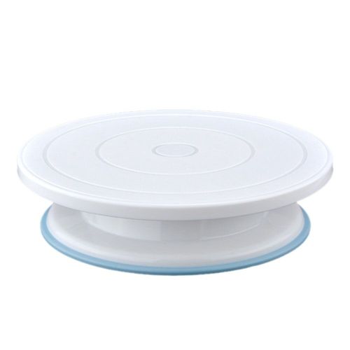 Anti-dérapant plaque à gâteau plateau tournant rond gâteau support rotatif Table bricolage Pan décoration cuisine cuisson pâtisserie outils