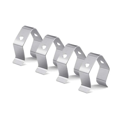 Support universel de pince de sonde de thermomètre de gril à viande pour les relevés de température ambiante des accessoires de gril de four de fumeur de barbecue 4 pièces