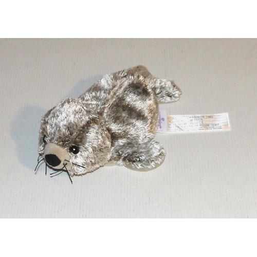 Peluche Phoque Warmies Bouillotte Microwave Doudou Animal Model Lavande 23 Cm