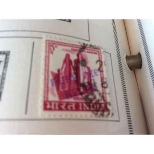 1 Timbre Indien 1965.