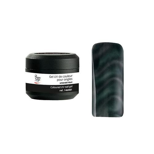 Peggy Sage - 146981 Gel De Couleur Pour Ongles Uv & Led Emerald Dust - 5g 