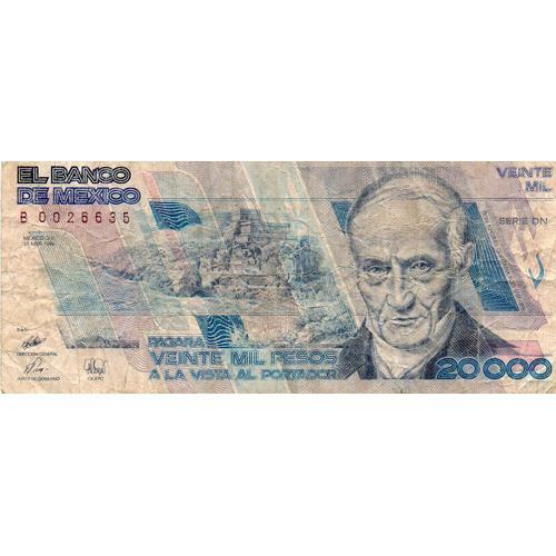 Billet Mexico 2000 Pesos