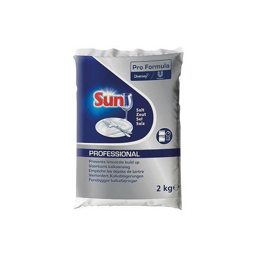 Sel Régénérant pour lave vaisselle, 2 kg - Sun Professional (Par 6)