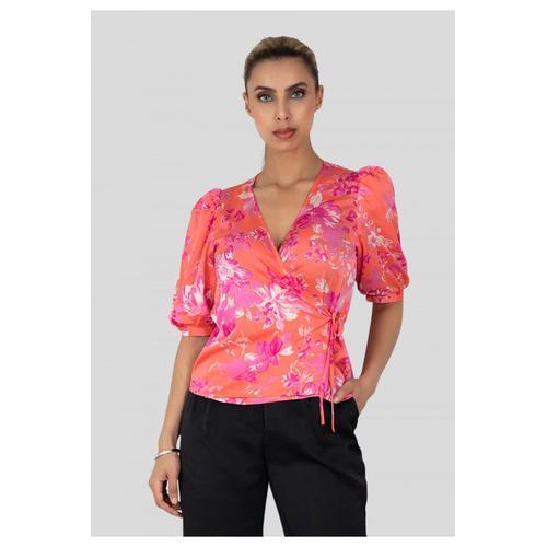 Blouse Imprimé Rose Femme