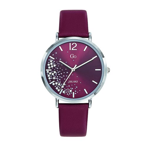 Montre Femme Go Girl Only Cuir Bordeaux