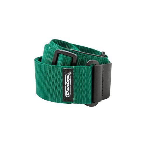 Dunlop D07-01rg - Sangle Guitare Poly Strap Green