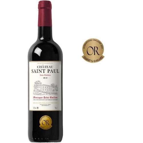 Château Saint Paul Cuvée Tradition 2018 Montagne Saint-Emilion - Vin Rouge De Bordeaux