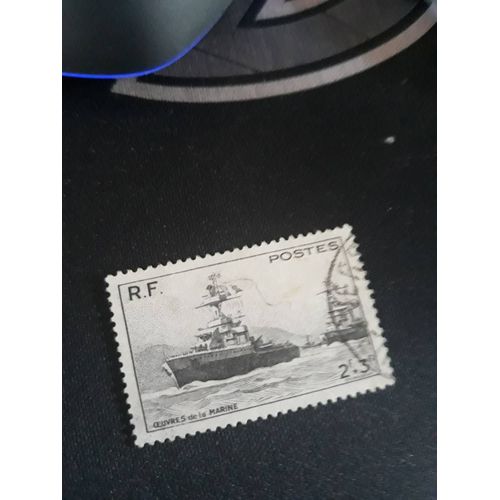 Timbre France Oeuvre De La Marine Tp25