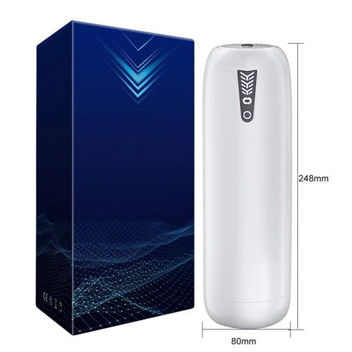 Masturbateur Automatique Pour Homme,Véritable Machine De Succion,Robot Sexuel,Spa,Étanche,Tasse De Masturbation,Chatte,Vagin,Jouets Sexuels Pour Hommes - Type White