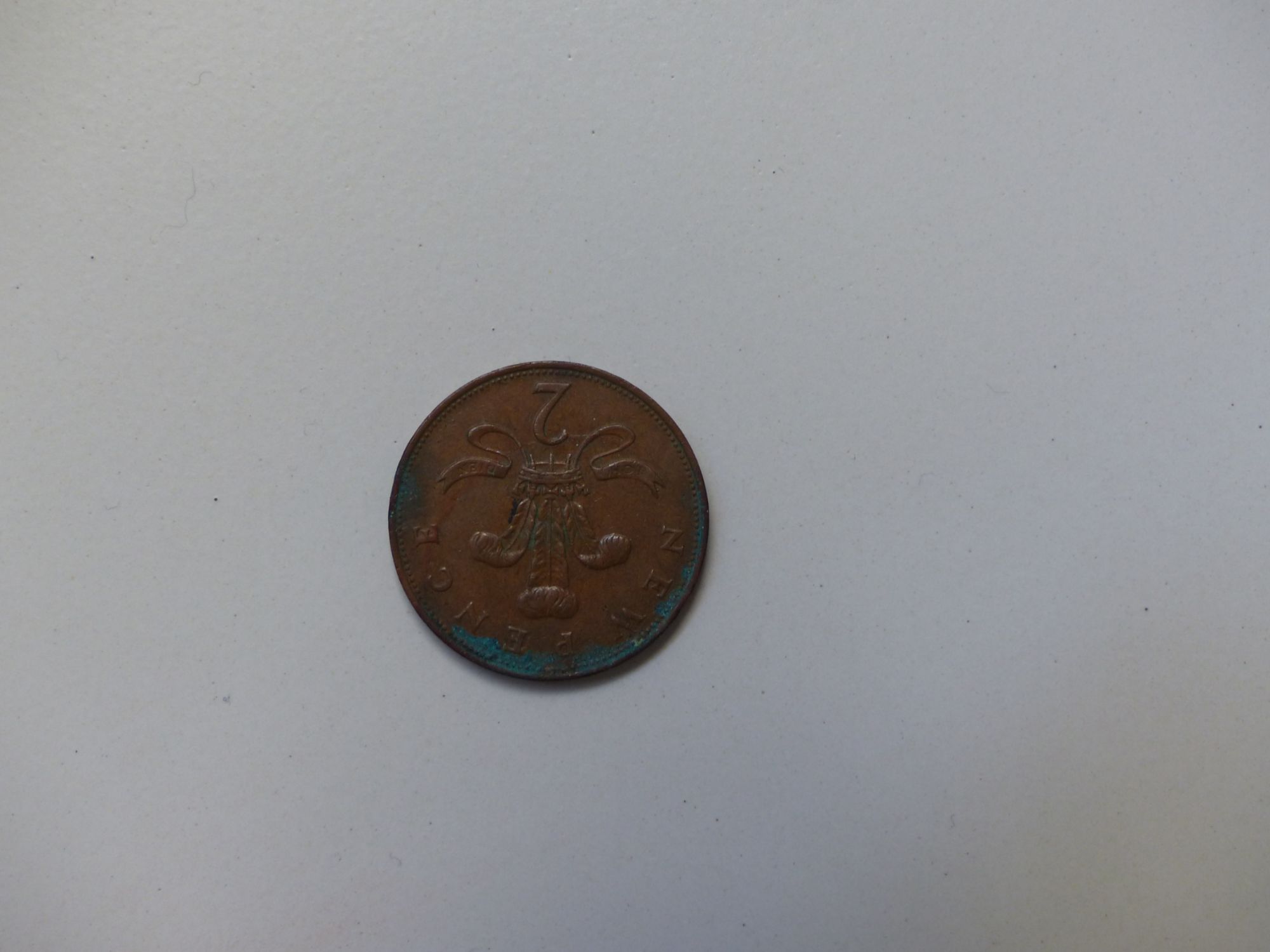 Pièce De Monnaie Britannique 2 Pence 1971