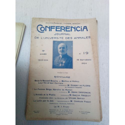 Conferencia Lot De 10 Livres