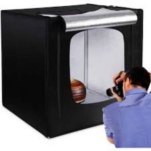Amzdeal Studio Photo Tente de Lumière Studiobox Tente Cube Lumineux 50x50x50cm 80x80x80cm
