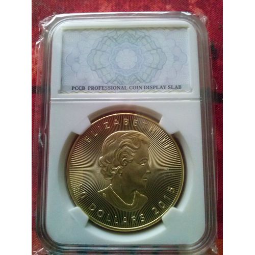 Vend Superbe Pièce 50 Dollars 2015 Canada 999/1000 Fine Gold