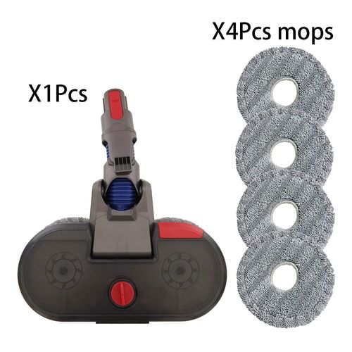 5pcs - Tête de balai électrique sans fil Dyson V7 V8 V10 V11, tête de balai à Spray humide et sec avec réservoir d'eau