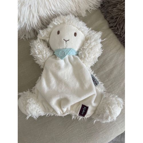 Doudou Marionnette Mouton Agneau Kaloo Blanc Schaap Marioneta Peluche Oveja